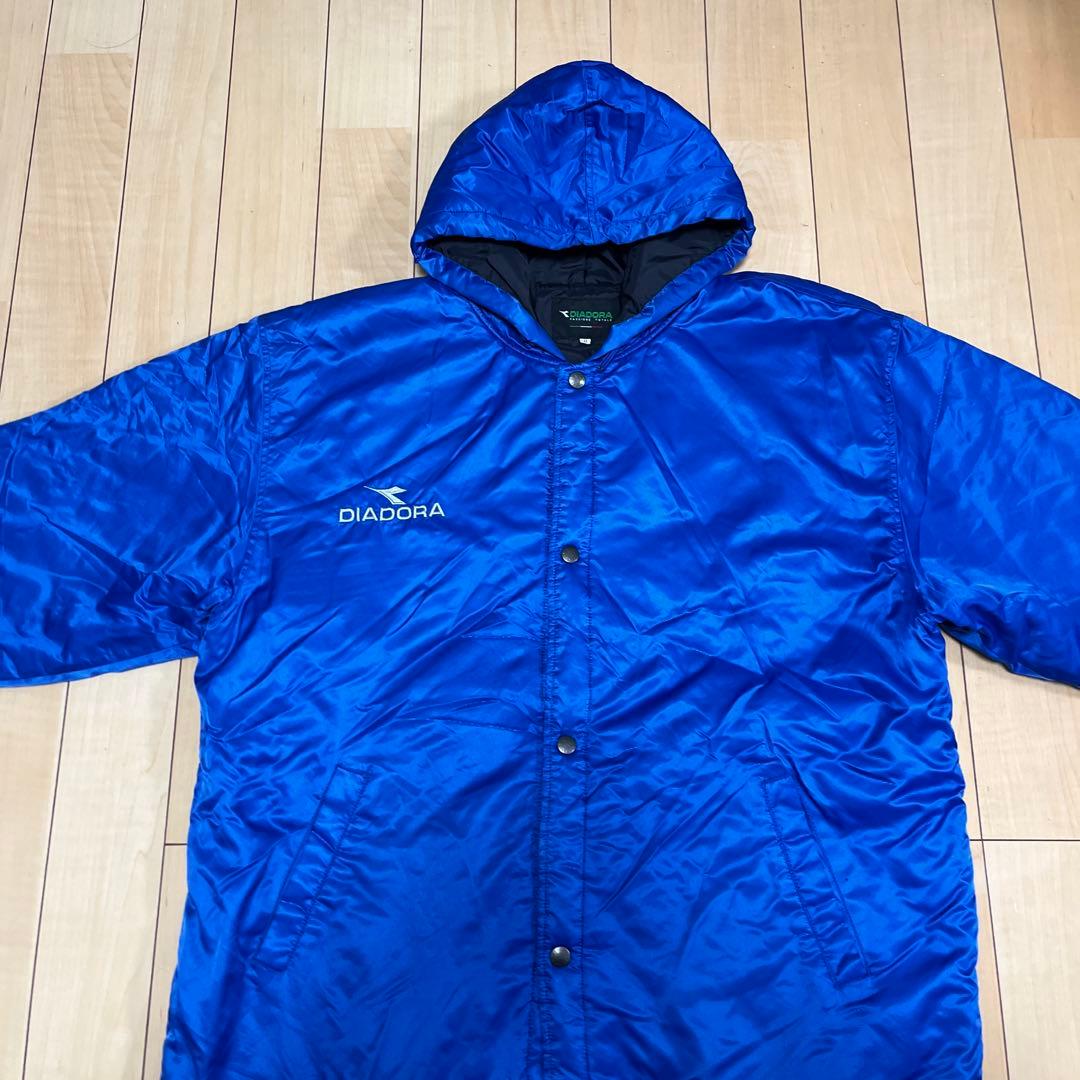 ディアドラ フード付 ベンチコート O 中綿 大きいサイズ サッカー テニス