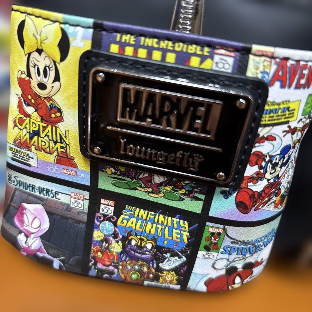 マーベル　ディズニー　100周年　ラウンジフライ　バックパック　リュック　新品