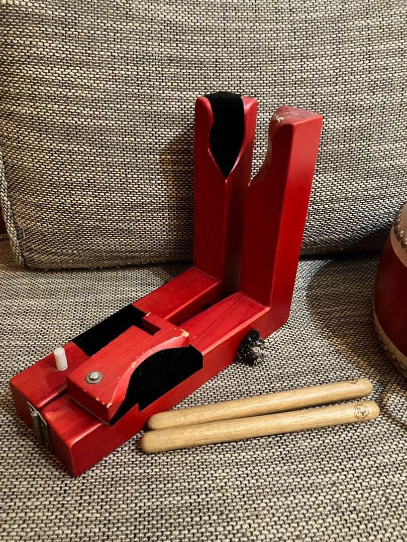 ナカノ わだいこスタンド付 KP 1200 和太鼓 キッズパーカッション