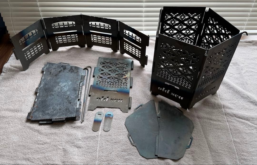 rodan サンゾー工務店 oldsea 半月　テーブルセット