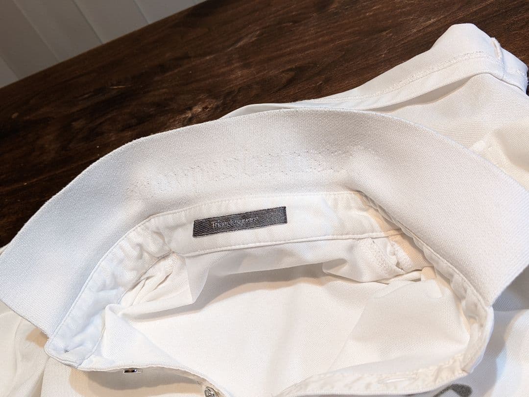 トライアングルスクエア　MARK&LONA　スカル長袖　ポロシャツ　ゴルフウェア