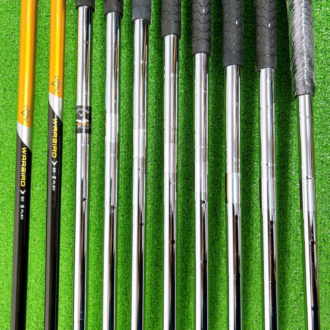 キャロウェイ ウォーバード メンズクラブセット 10本 S 初心者 人気 男性
