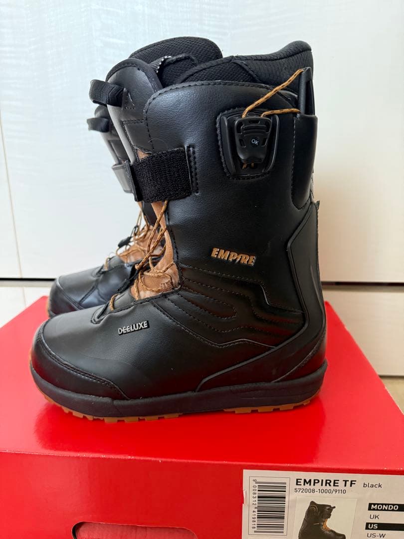 DEELUXE EMPIRE TF ブラック スノーボードブーツ
