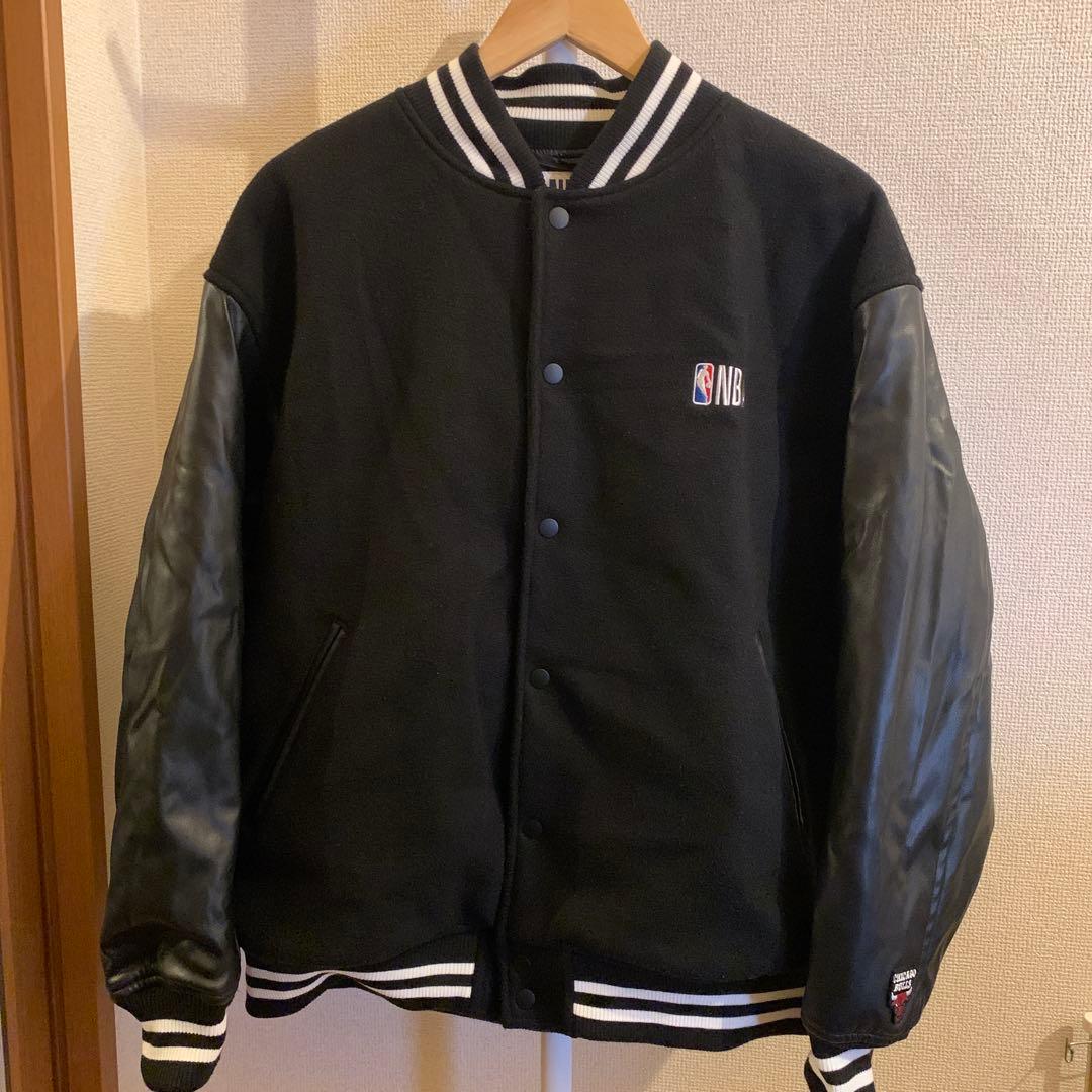 CHICAGO BULLS スタジャン ブラック 新品未使用タグ付き