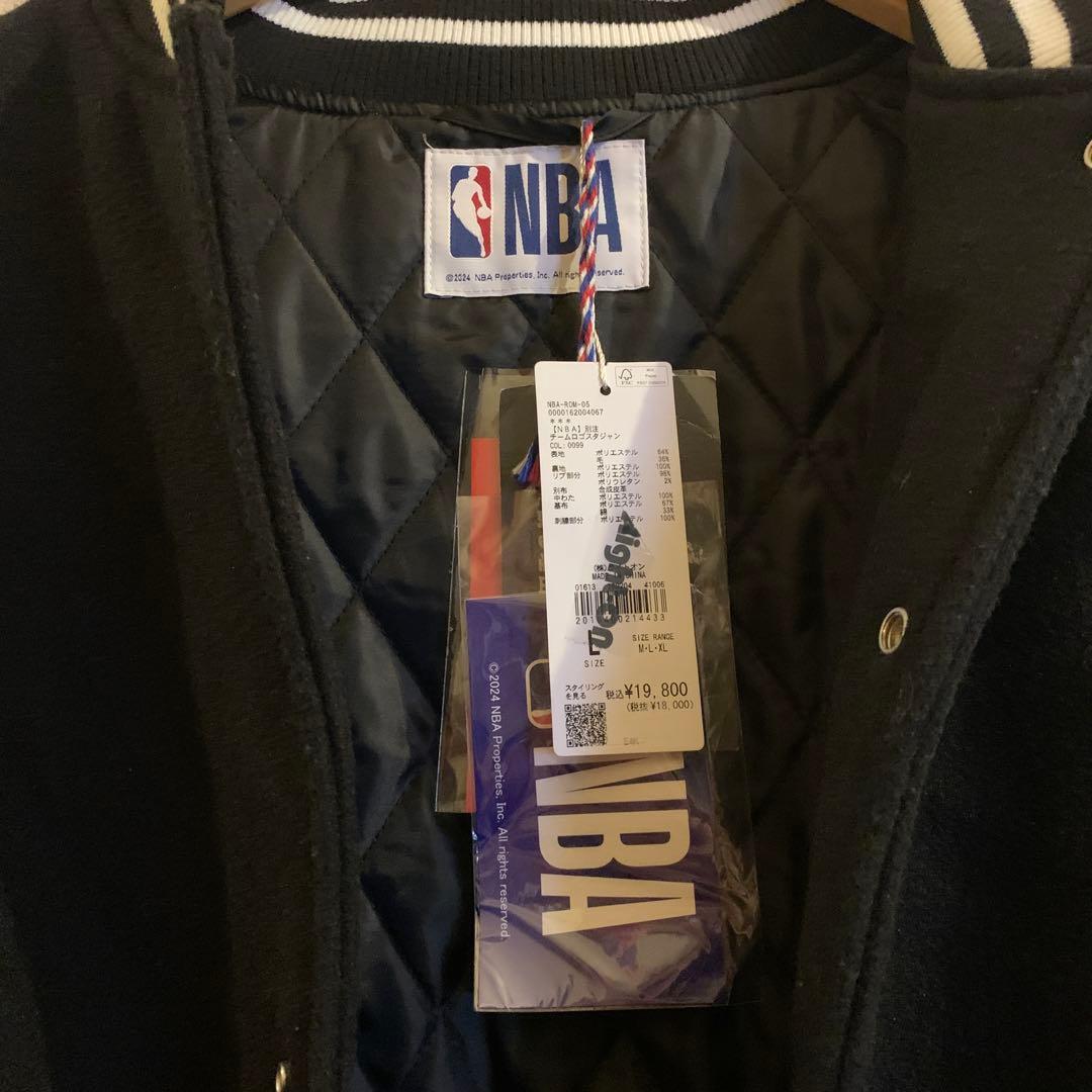 CHICAGO BULLS スタジャン ブラック 新品未使用タグ付き