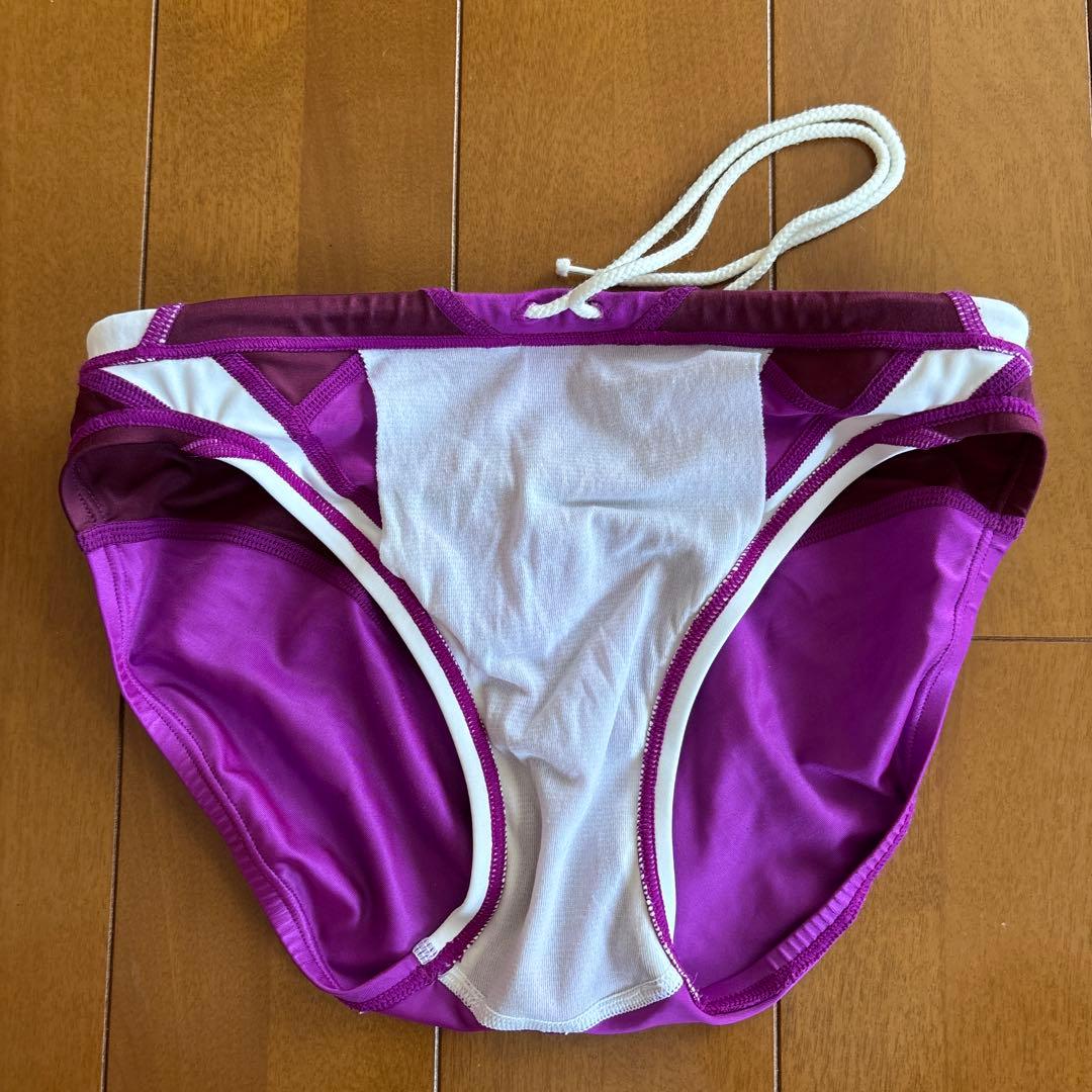 speedo 紫 メンズショートブーン L