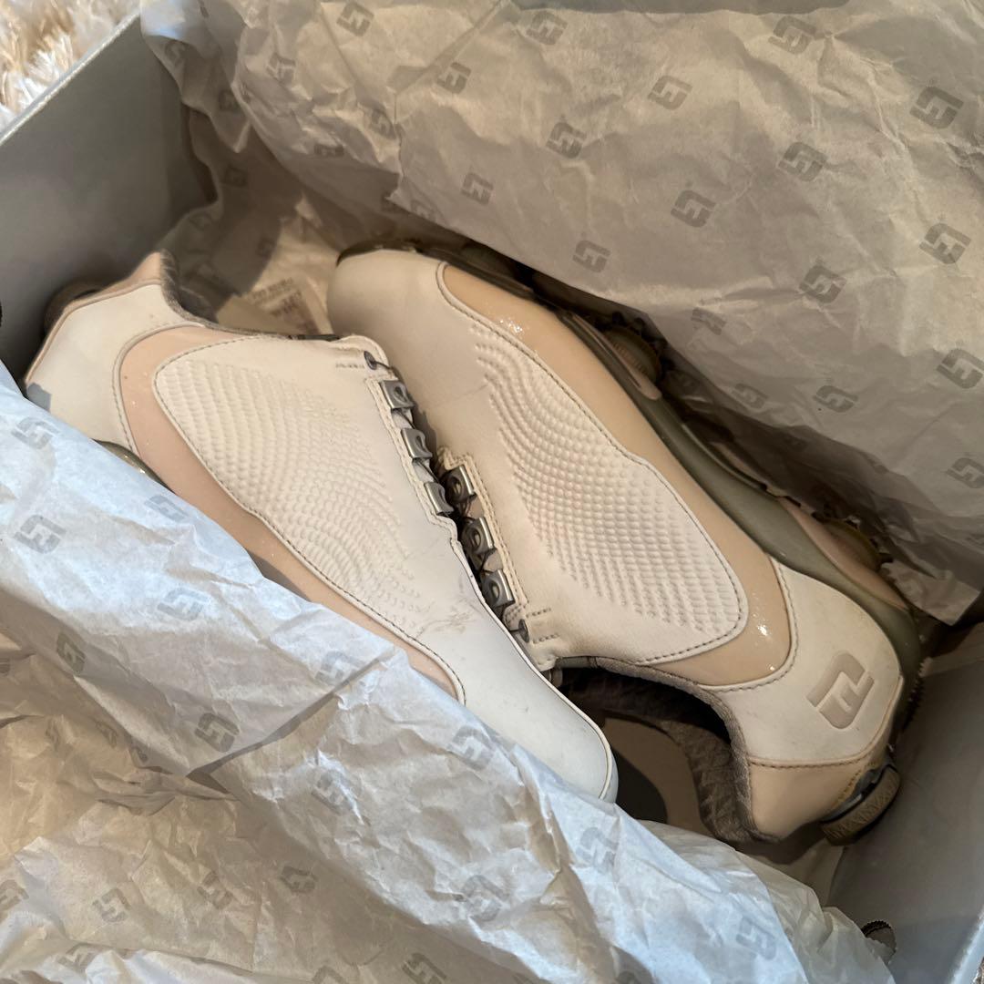 FootJoy★DNA ゴルフシューズ★23.5cm ワイド★ライトピンク