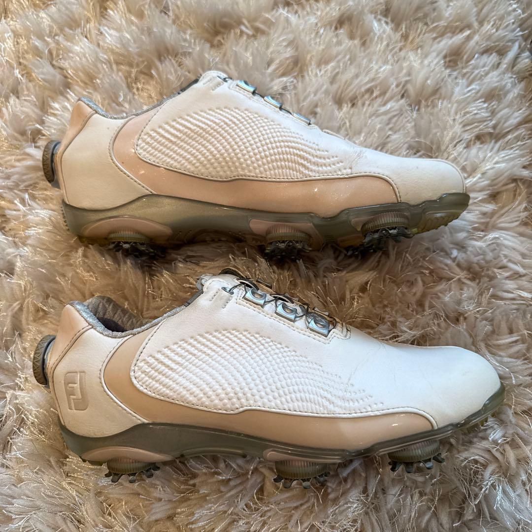 FootJoy★DNA ゴルフシューズ★23.5cm ワイド★ライトピンク