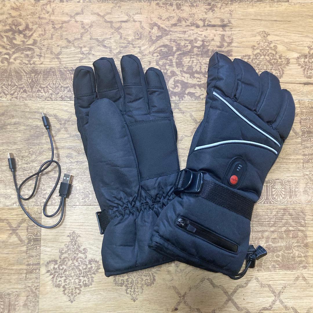 【セール】電熱グローブ バイク 自転車 釣り 登山 ツーリング スキー