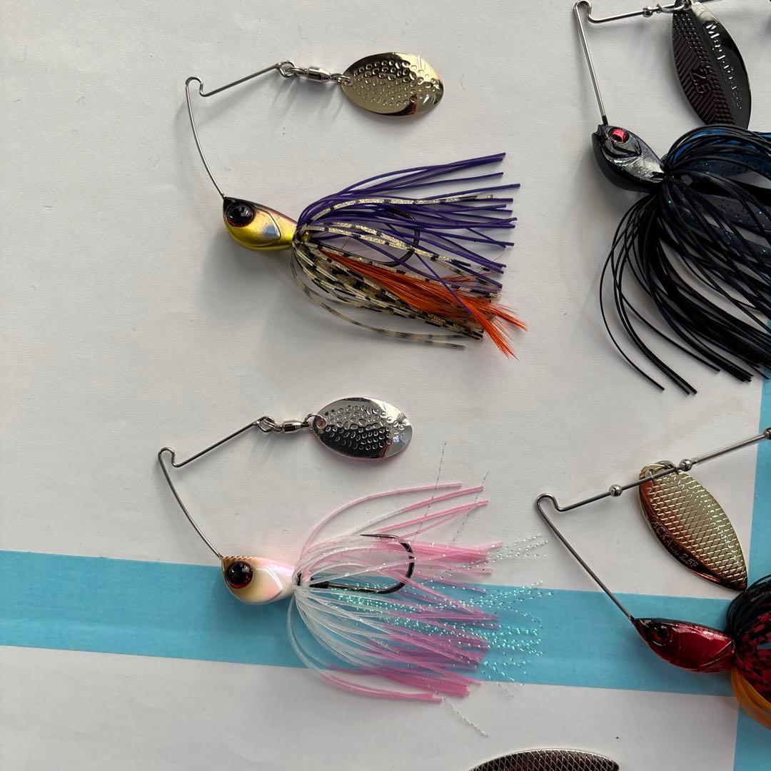 スピナーベイト 、ジャッカル、ガン クラフトなど、セット売り