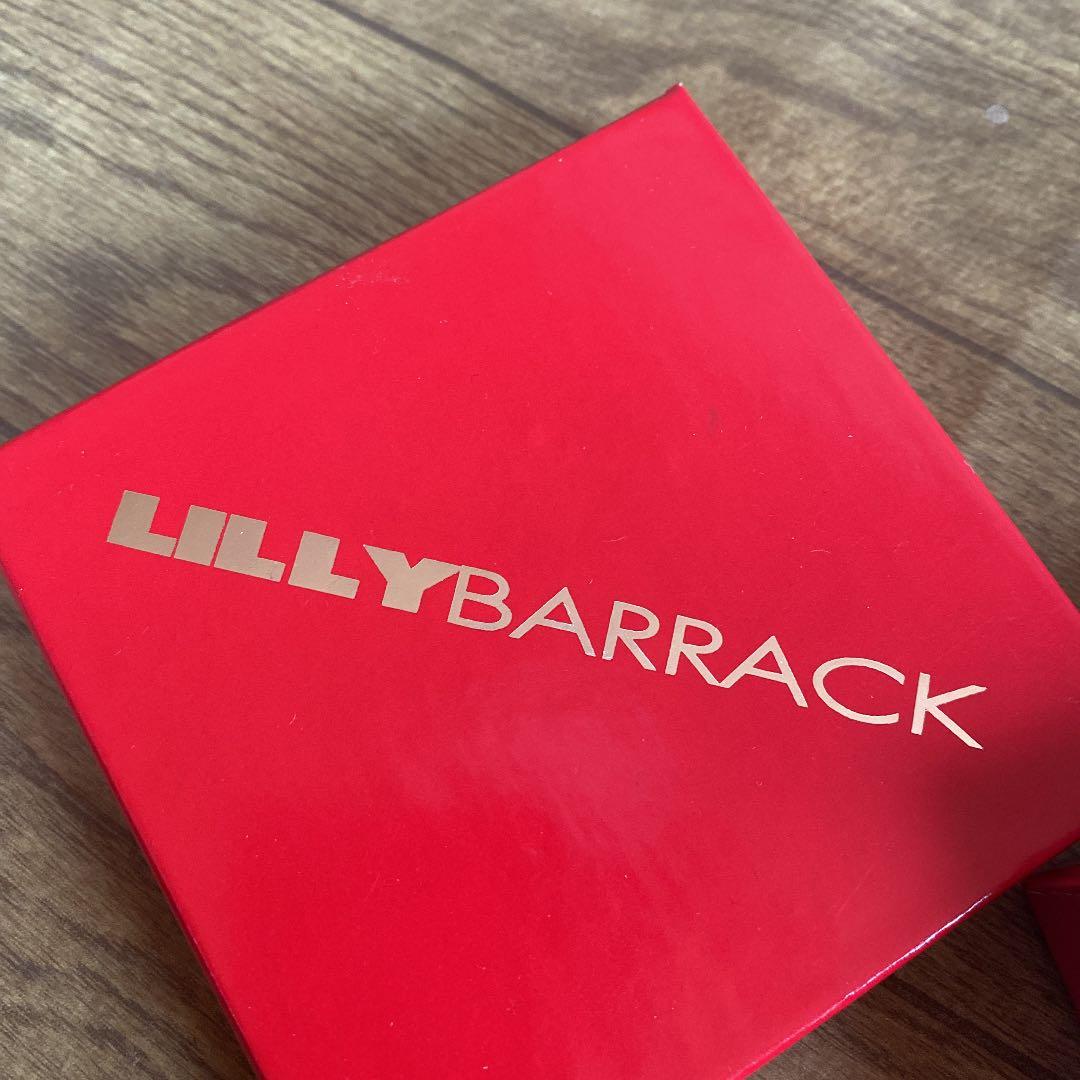 【新品未使用】LILLY BARRACK シルバー　バングル　ブレスレット　石