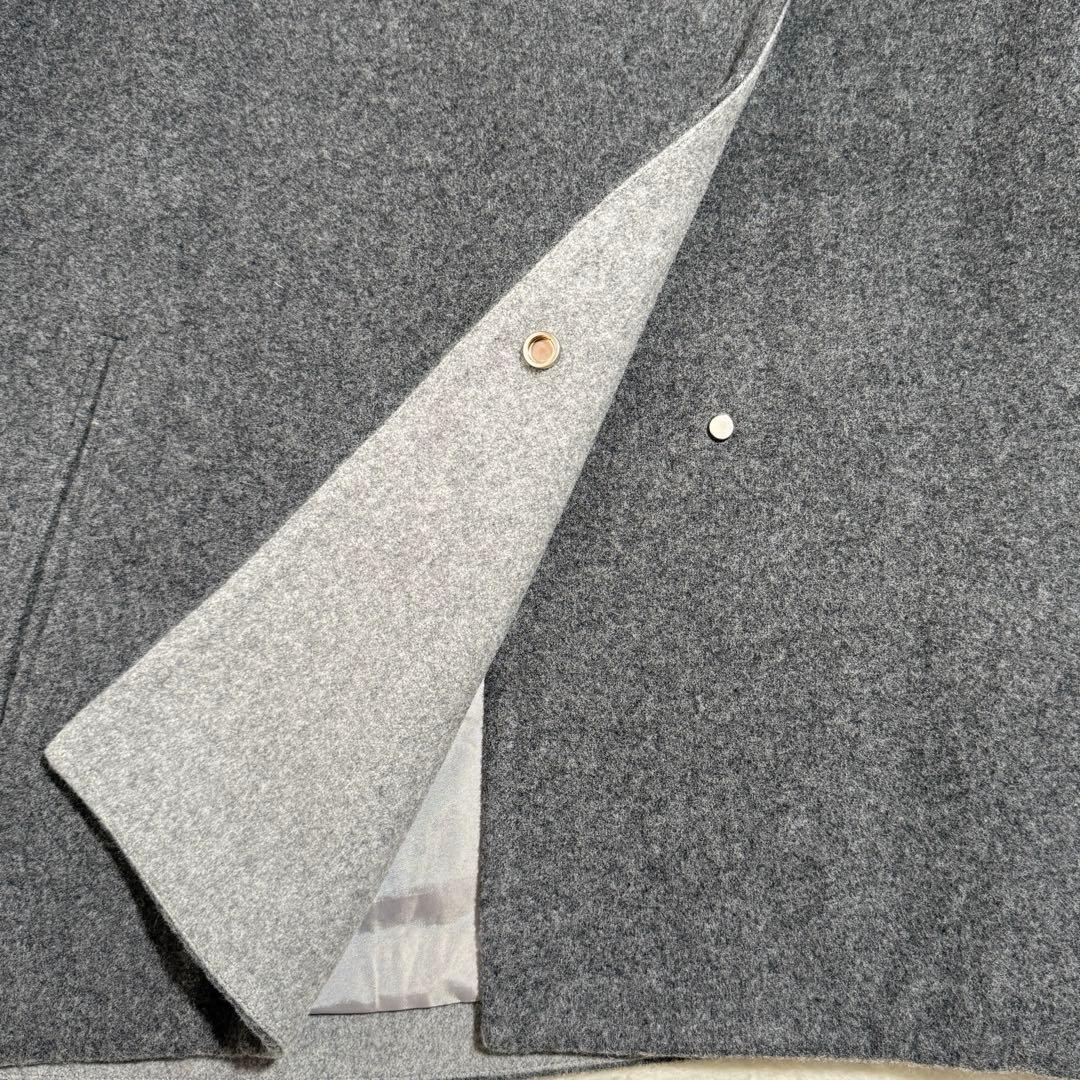 美品 24AW ELENDEEK エレンディーク ケープスタンドカラーコート