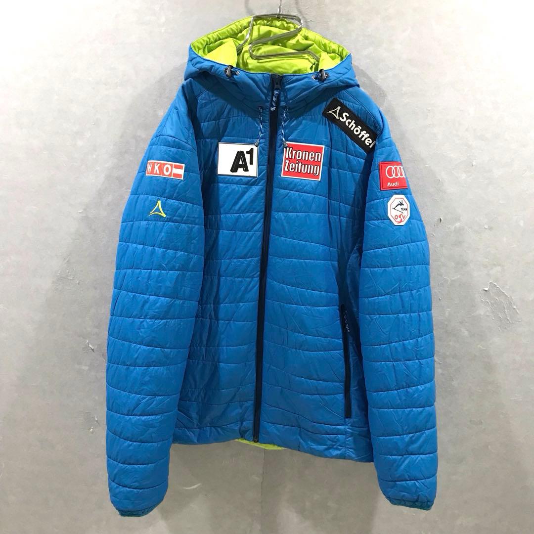 Schoffel オーストリアチーム ジャケット レア 美品 スキー 青 44