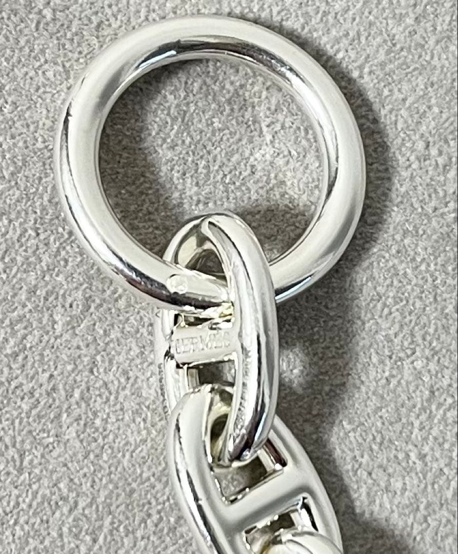 HERMES エルメス シェーヌダンクル ブレスレット MM 15 美品 保証書