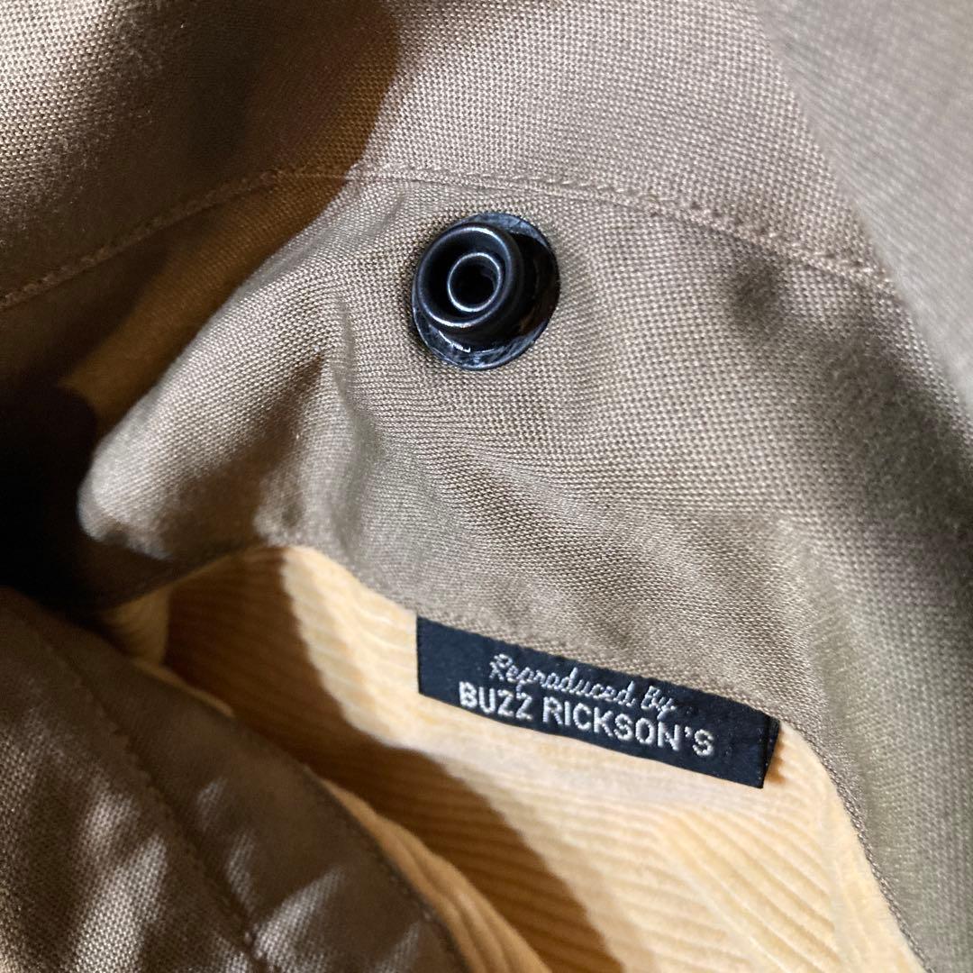 【希少M品番／良品バズリクソンズ】 B-15A M13767 ベージュ38