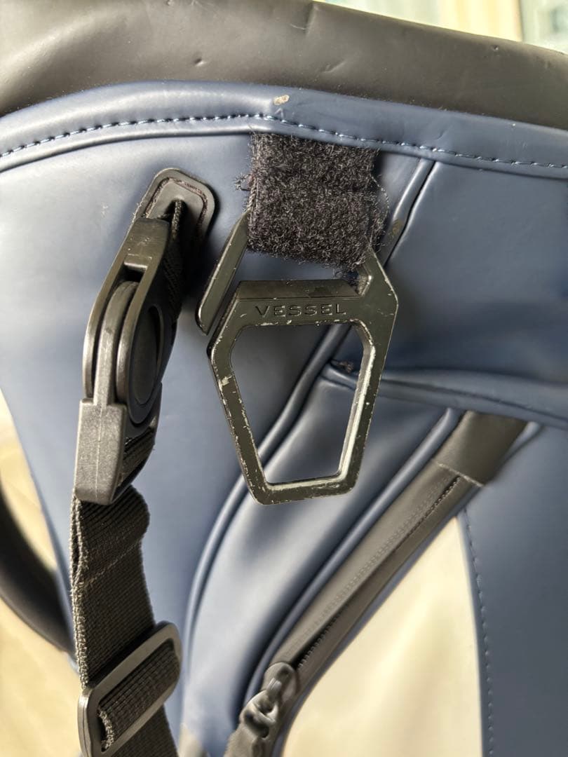 【期間限定価格】J.LINDEBERG スタンド付きキャディバッグ ネイビー