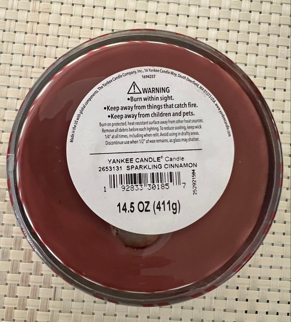 Yankee Candle 3ウィックキャンドル　ウィンターセット3個