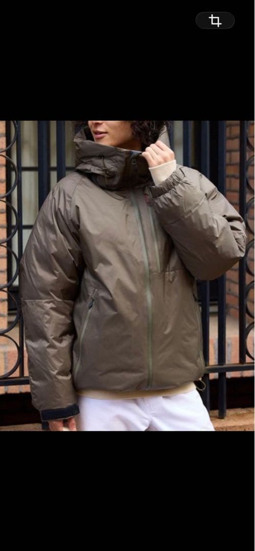 NANGA オーロラダウンジャケット サイズL カラーM.GRY