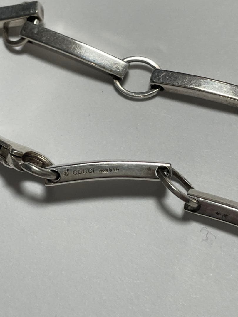 GUCCI シルバー リンクブレスレット