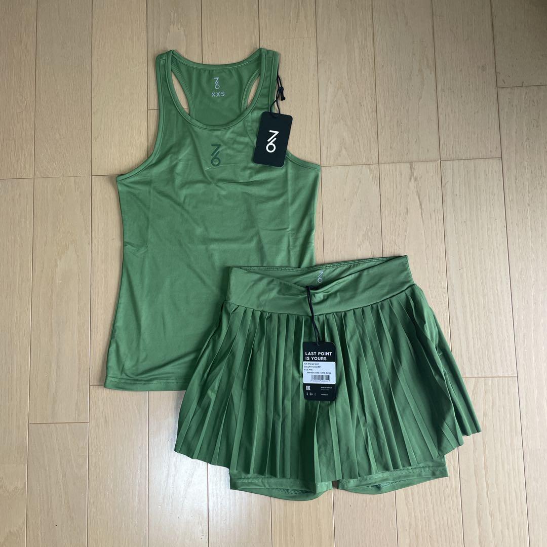 日本初上陸　セブンシックス　テニスウェア　上下セット