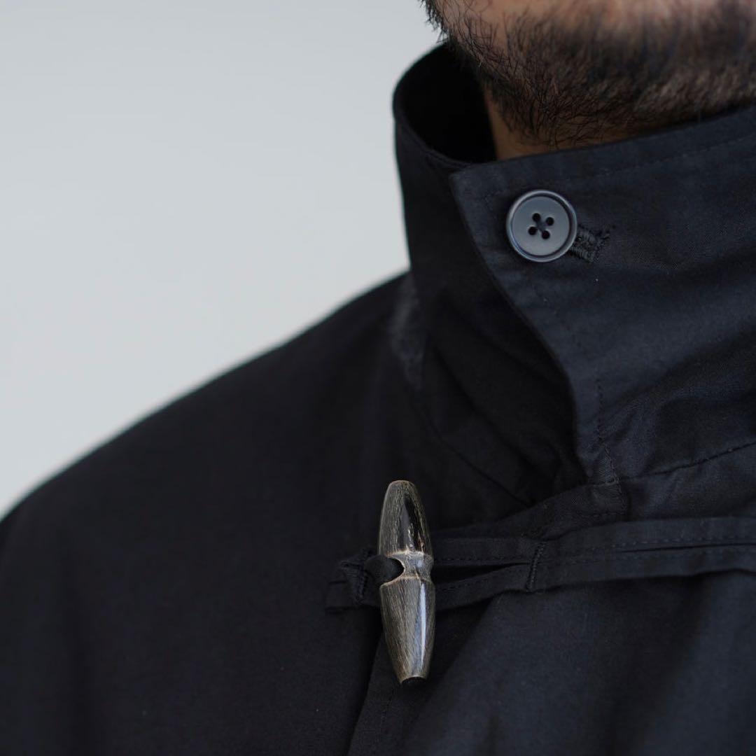 25AWスティルバイハンド STILL BY HAND 中綿 ダッフルコート 黒