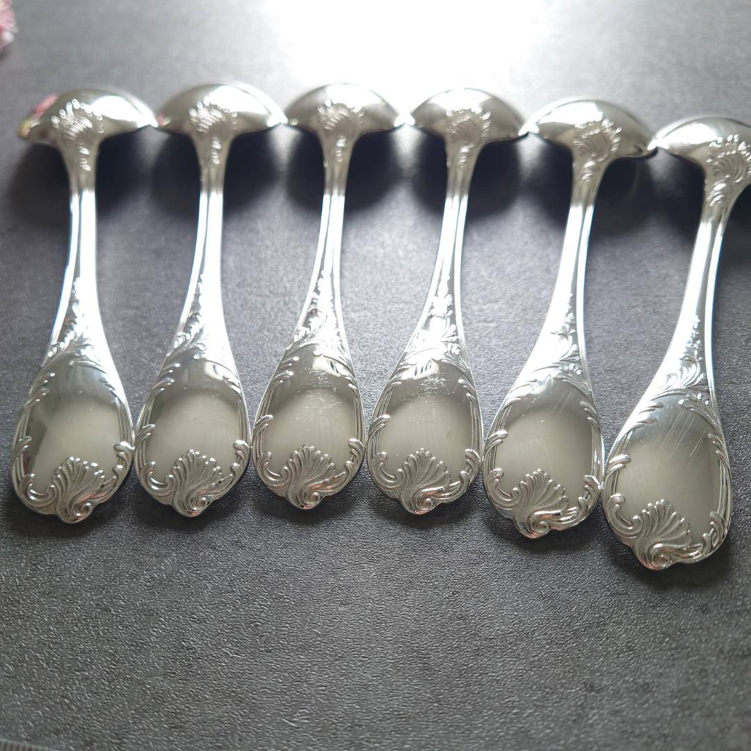 希少 美品 クリストフル マルリー スタンダードスプーン 6点