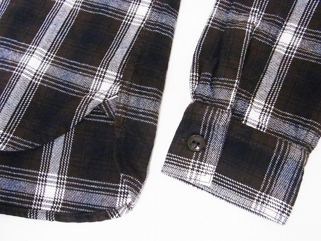 新品 フルカウント ネルシャツ 4980EX-3 オンブレーチェック 42