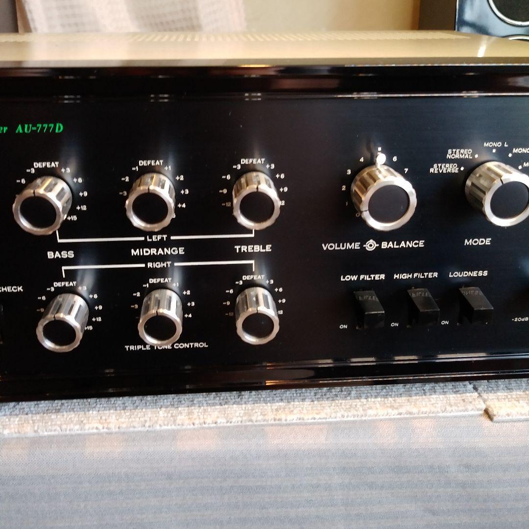 サンスイ　AU-777D 動作確認済み　「ジャンク品」