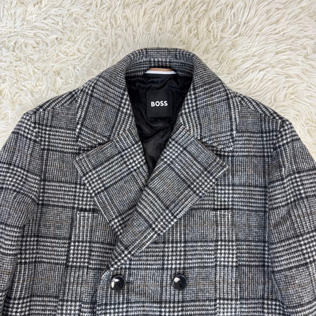人気，2025 新品タグ付き！BOSS HUGO BOSS ダブルチェスターコート