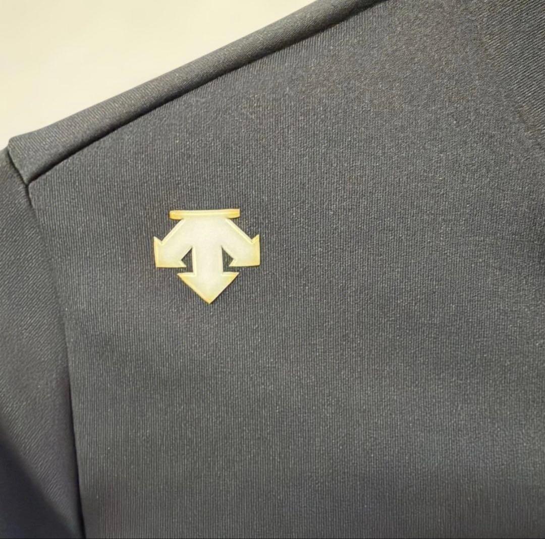 【状態良】即発送DESCENTE ダンボールニットブラックジャケットM