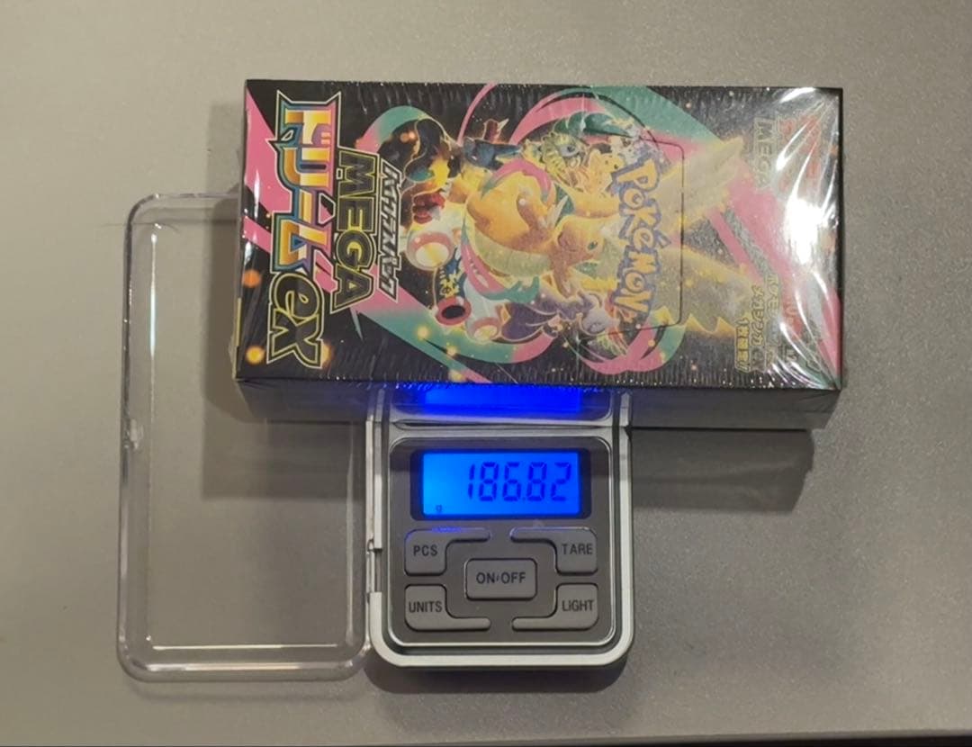高重量BOX 【186.82g】MEGAドリームex シュリンク付き 1BOX - メルカリ
