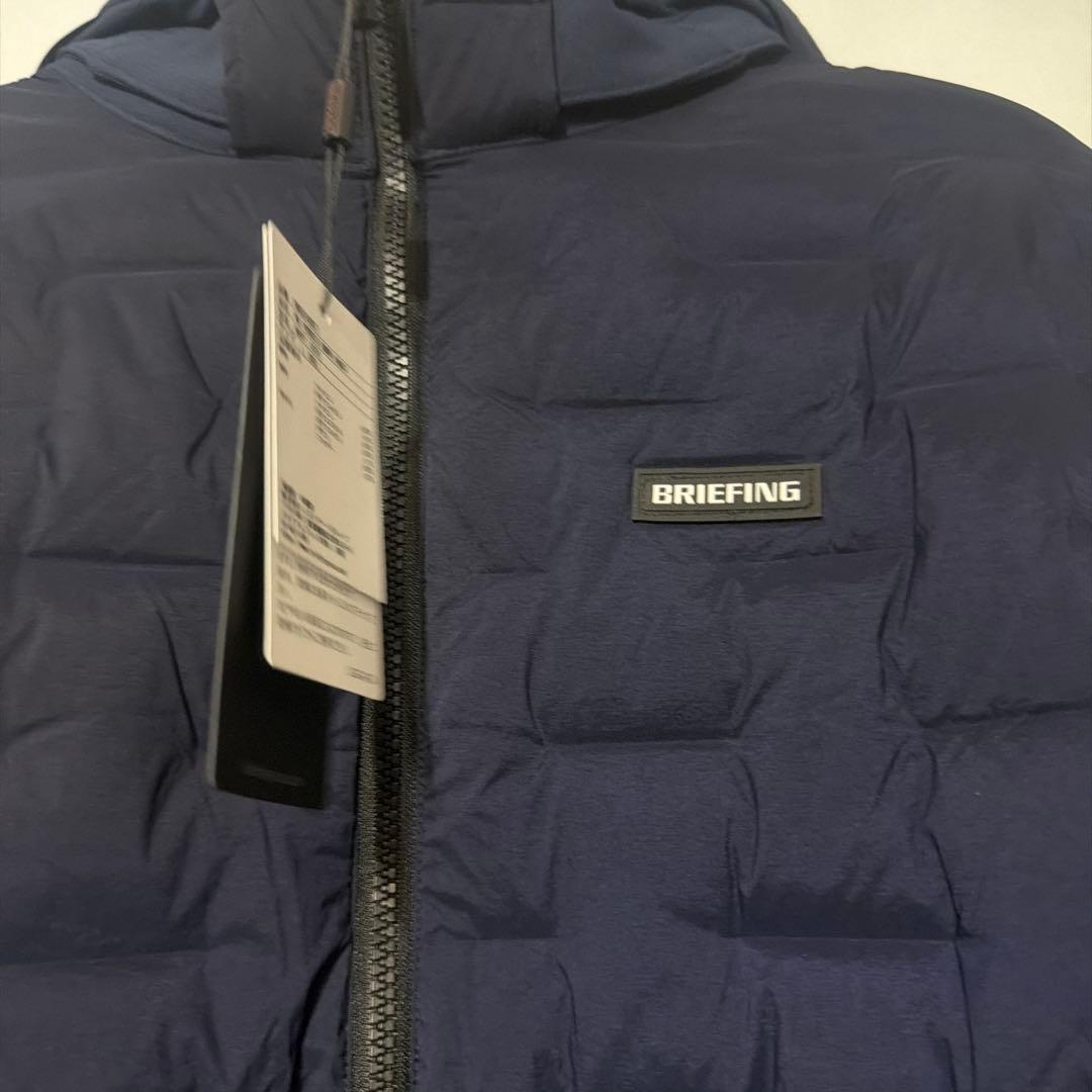タイムセール中 ブリーフィング ハイブリッドダウンパーカー ネイビー