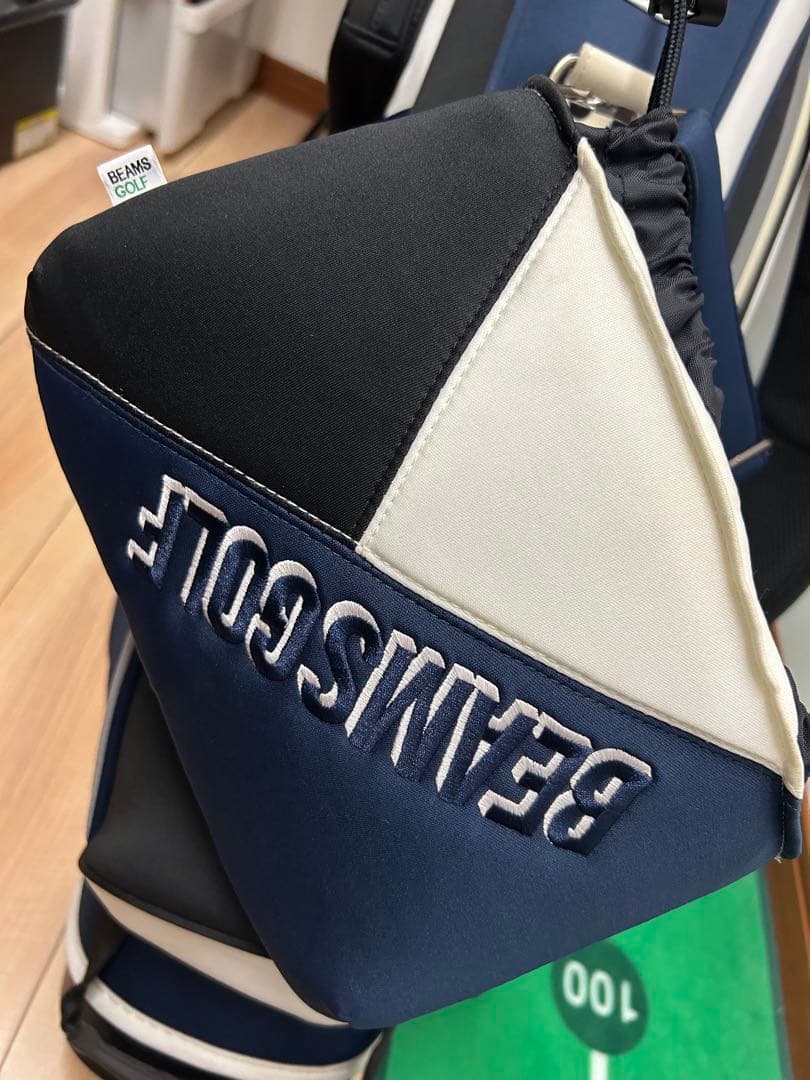 BEAMS GOLF スタンド付きキャディバッグ