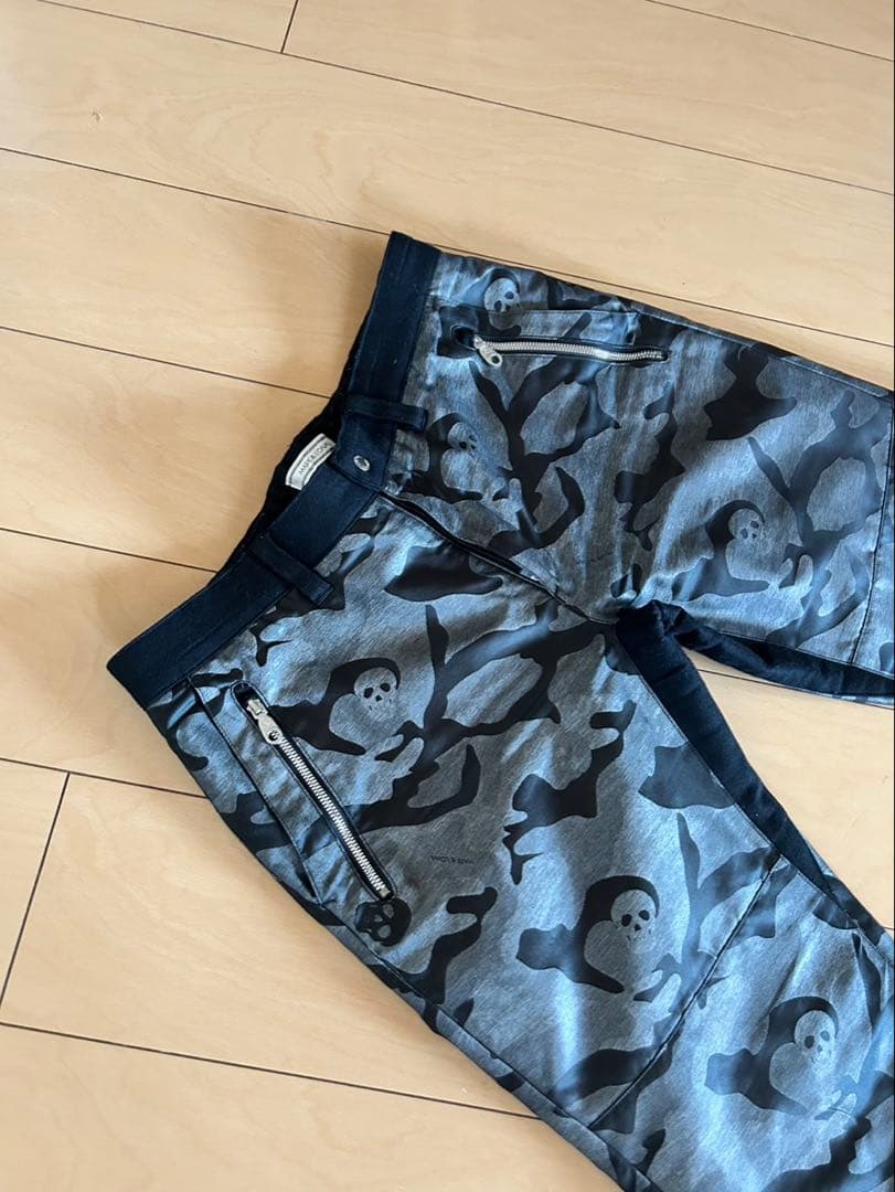 マークロナ メンズ 中綿パンツ XL