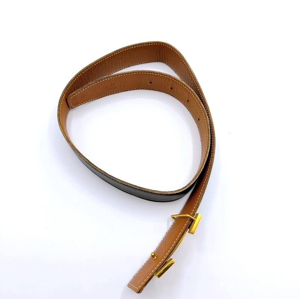 ◇エルメス◇ボックスカーフ/コンスタンス/Hベルト/ベルト/刻印:□B/ブランド