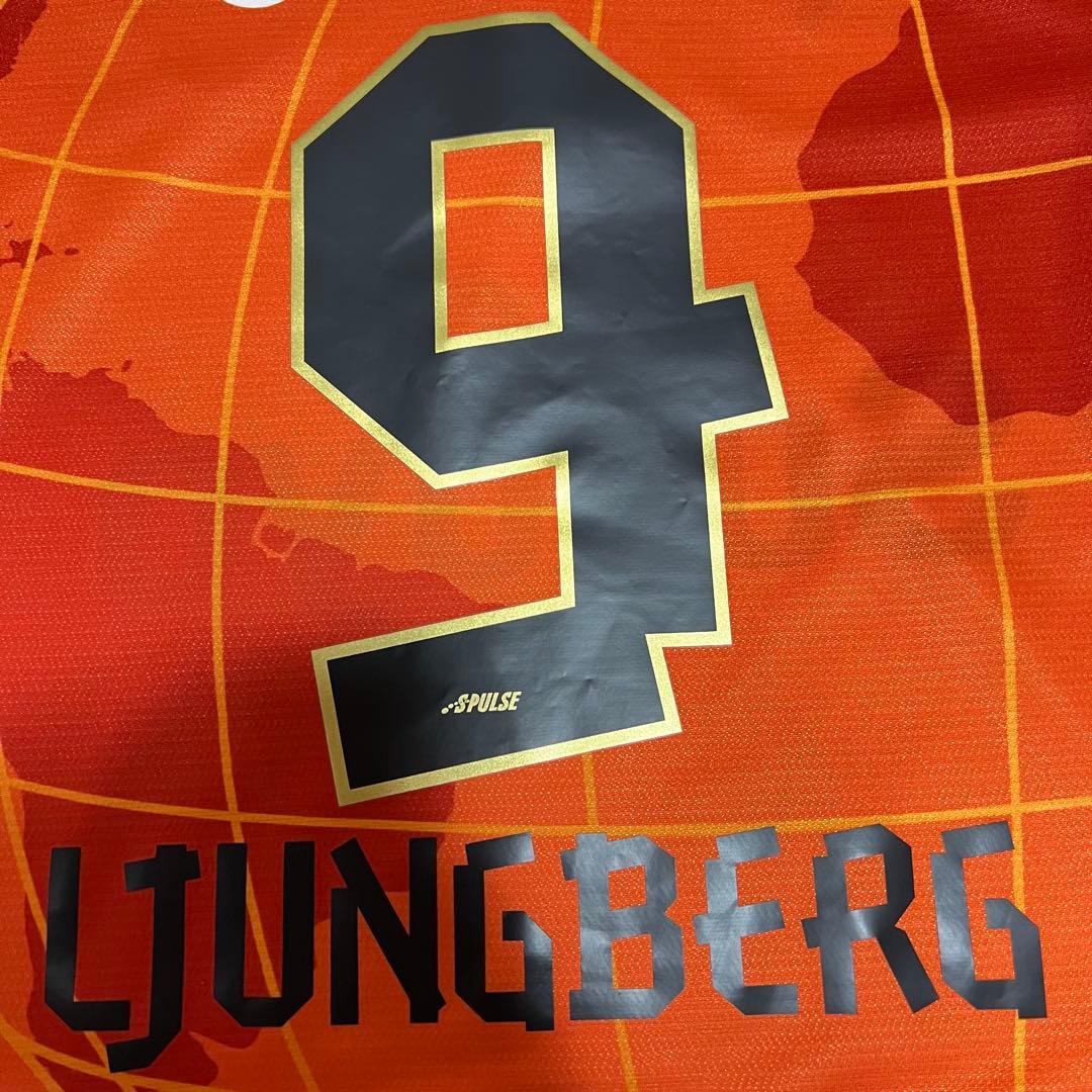 【超激レア】　エスパルス　フレドリック ユングベリ　ゴールド加工　ユニフォーム