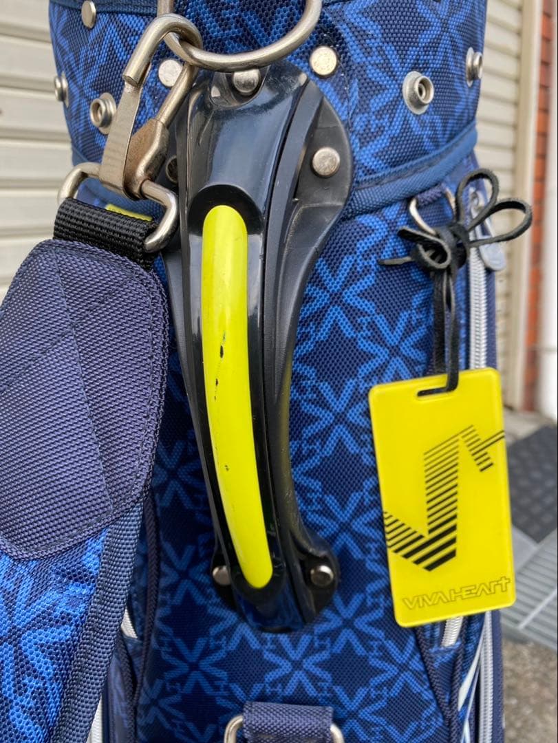 【3連休限定価格】VIVAHEART ゴルフバッグセット ネイビー