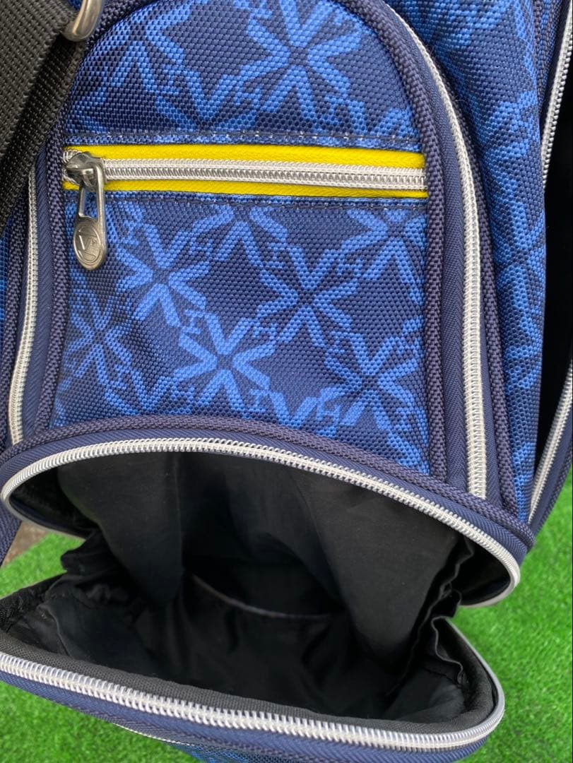 【3連休限定価格】VIVAHEART ゴルフバッグセット ネイビー