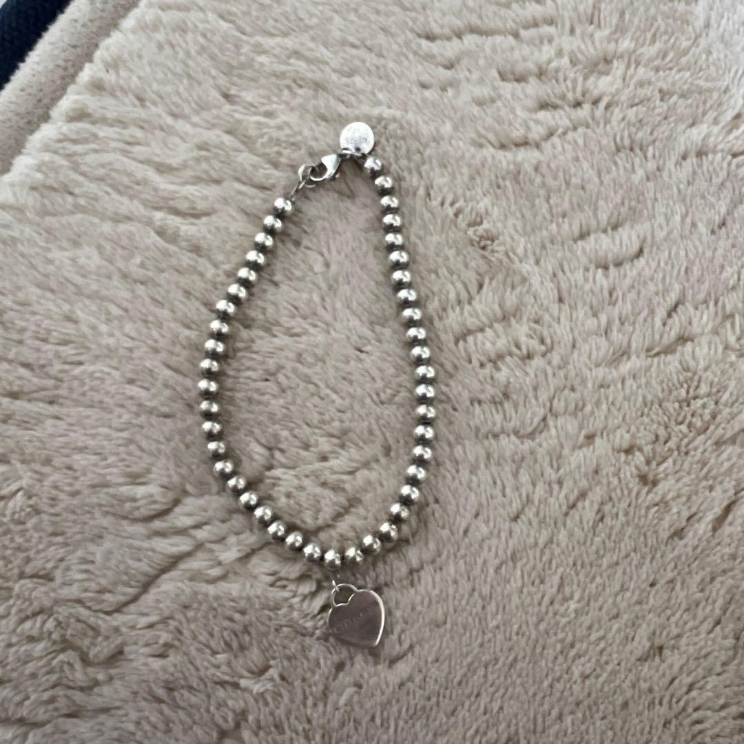 Tiffany & Co. 925シルバービーズブレスレット