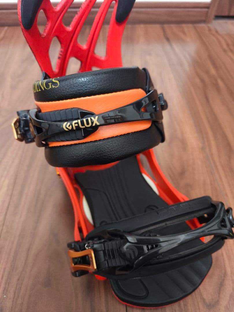 FLUX RL アシンメトリーカラー ビンディング オレンジ ライムグリーン