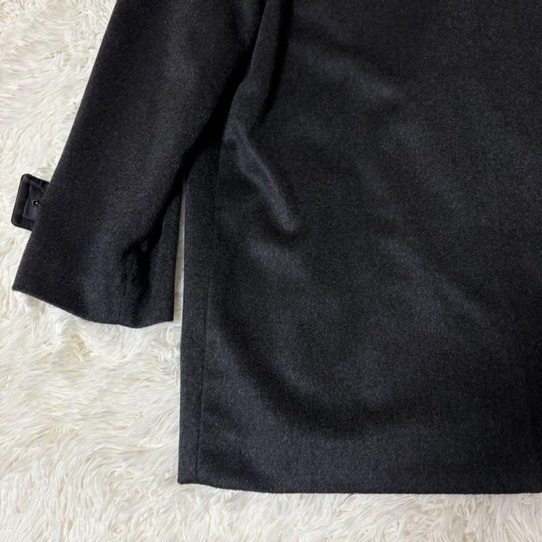美品✨ピュアカシミヤ カシミヤ100% ダブルブレスト チェスターコート XL