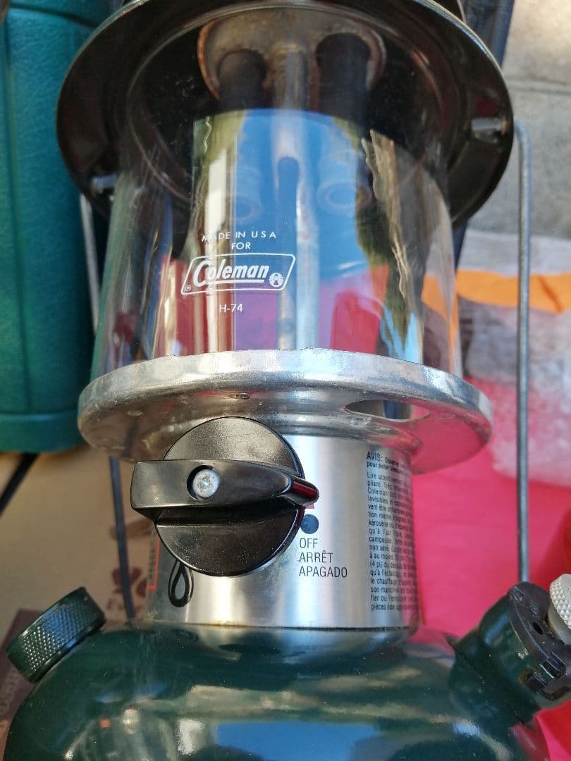 Colemanのランタン3台セット、おまけ付き