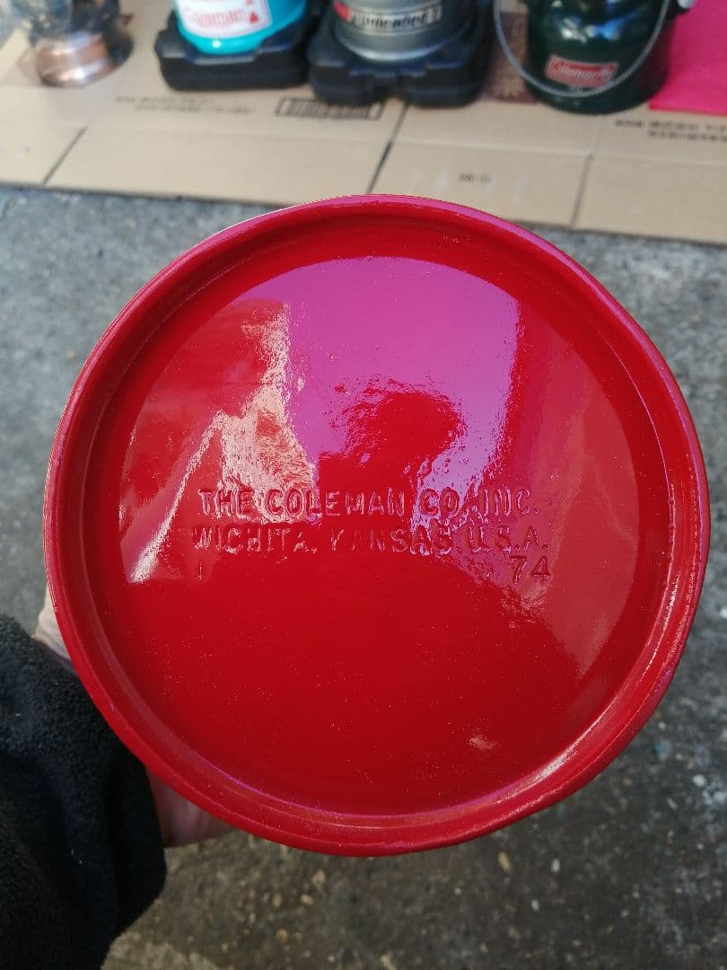 Colemanのランタン3台セット、おまけ付き