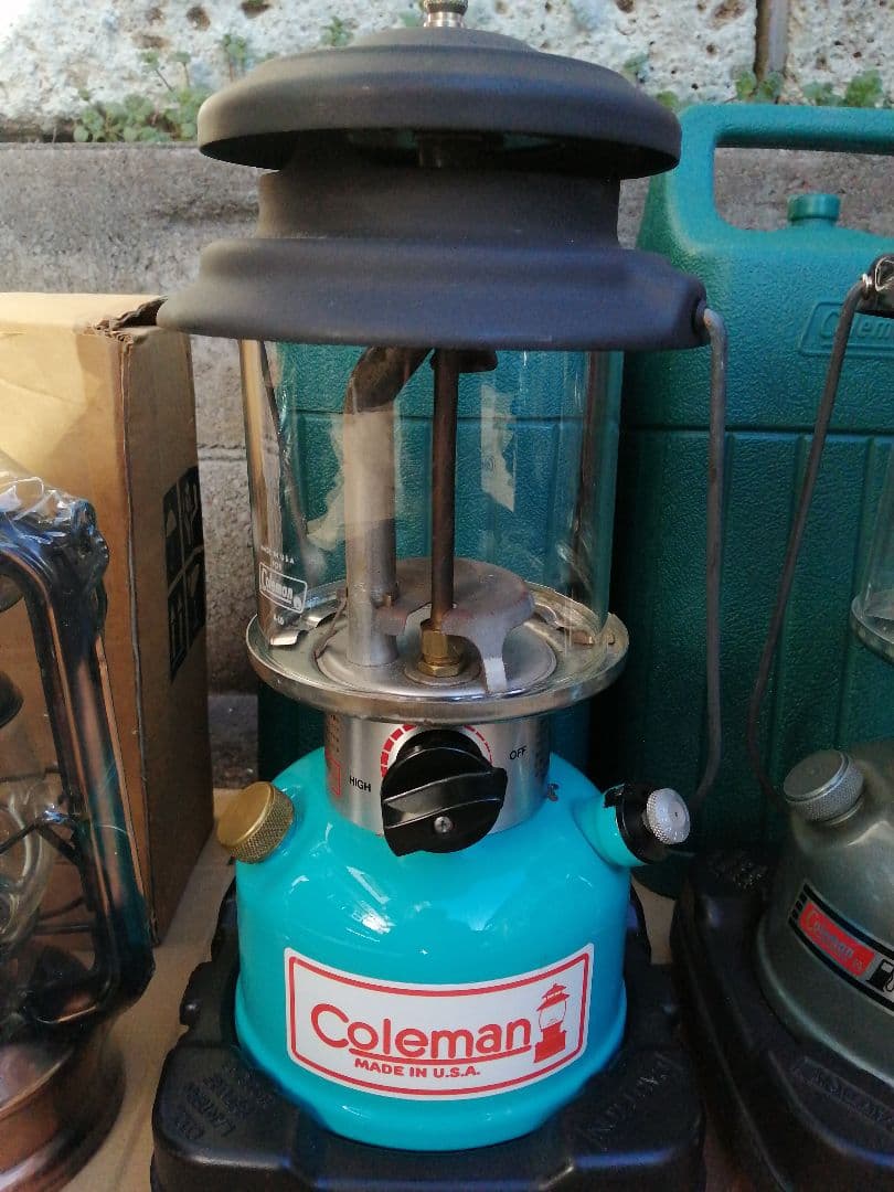Colemanのランタン3台セット、おまけ付き