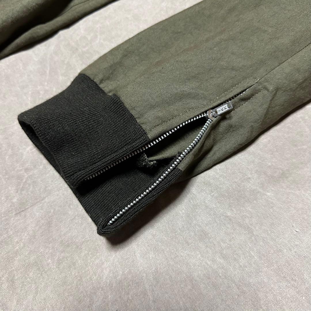 新品 Y's コットンリネン セルロース リブパンツ