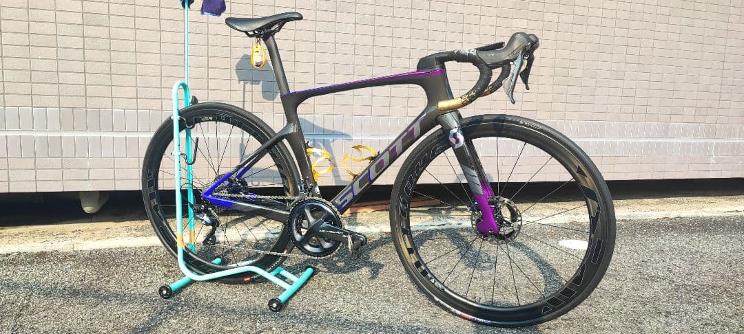 スコット フォイル HMX DISC 2021(52) カーボンホイール＋パワメ