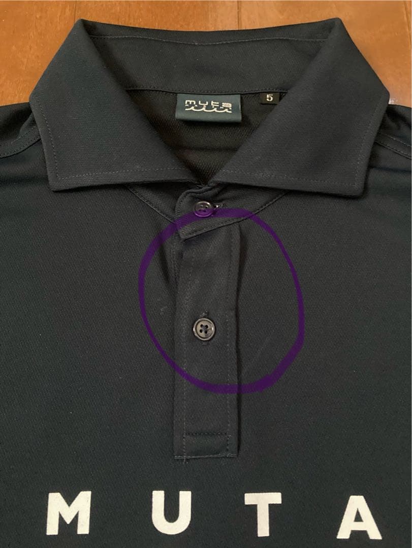muta MARINE ムータマリン BACK TWIN WAVE ポロシャツ - メルカリ