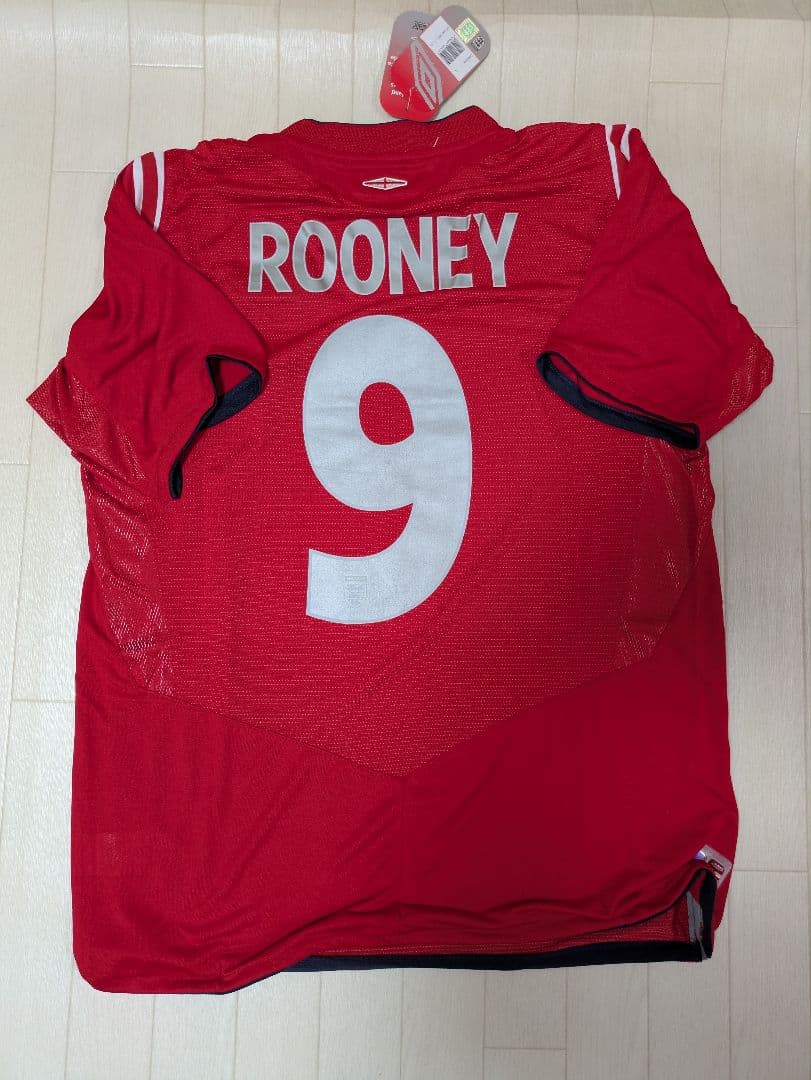 Umbro England Rooney 9 シャツ