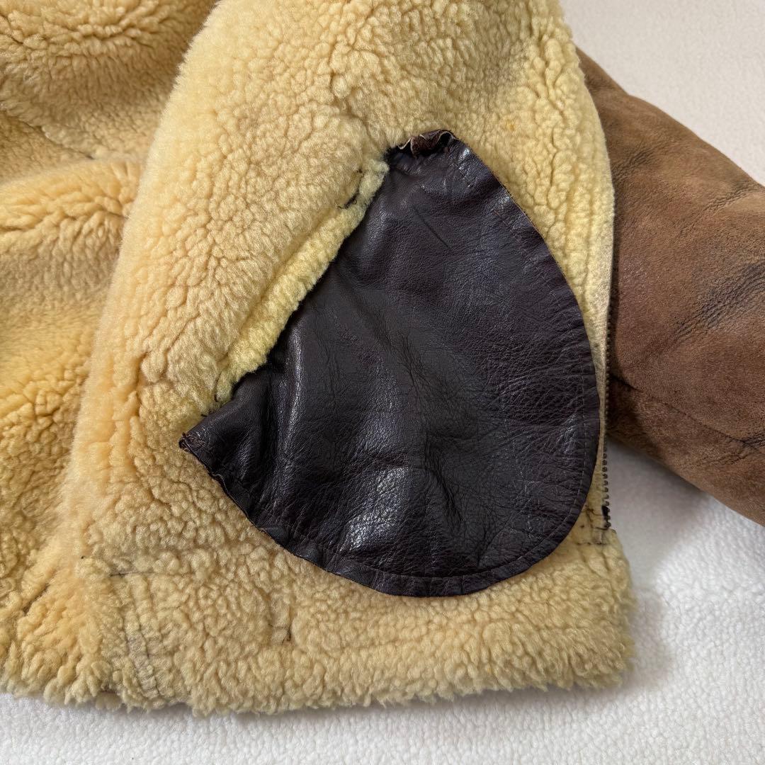 Schott B-3 フライトジャケット ムートンジャケット　サイズ40