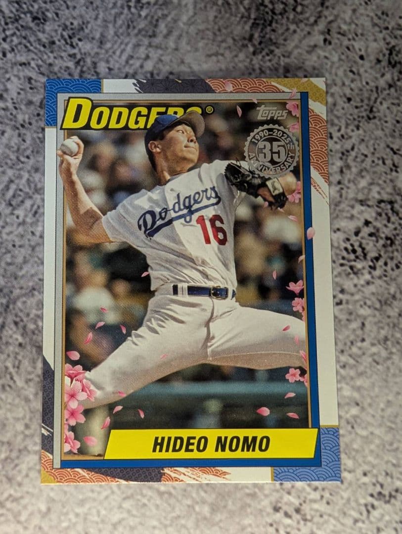 野茂英雄 Topps 2025 Japan Edition桜デザイン#90J-4 - メルカリ
